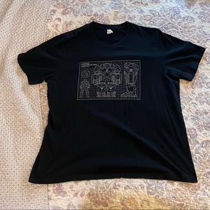 Black XL MARVEL Hulkbuster t shirt